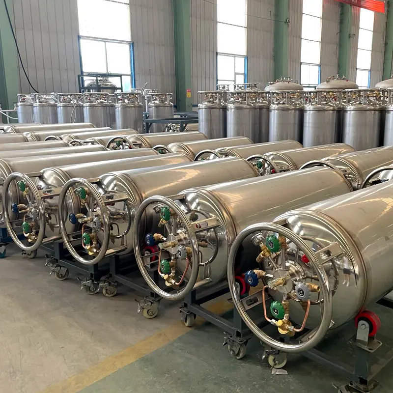 臥式自增壓液氮罐 臥式自增壓液氮罐